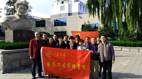 医管学院党员干部学习焦裕禄精神深入制药企业开展服务