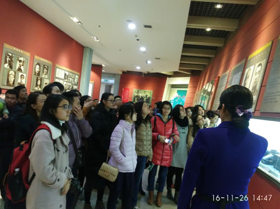 医药卫生管理学院2015级研究生党支部到济南战役纪念馆开展党建现场教育学习